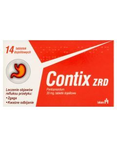 Contix ZRD, 20 mg, tabletki dojelitowe, 14 szt.
