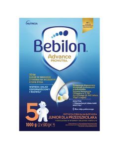 Bebilon 5 z Pronutra Advance, proszek, 1000 g (2x500g)