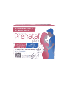Prenatal Plan, kaps., 30szt PrenatalPrimo+30szt NucleoxPrimo