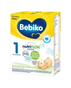 Bebiko 1 nutriFLOR Expert, mleko początkowe dla niemowląt, od urodzenia, proszek, 550 g