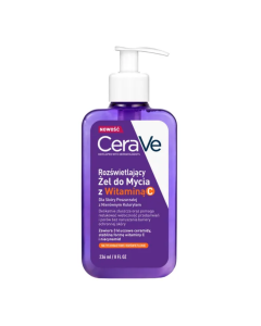 CeraVe, żel do mycia, rozświetlający, z witaminą C, 236 ml