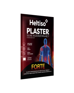 Heltiso plaster Forte rozgrzewający silnie, 1 szt.