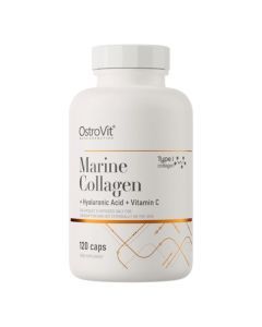 OstroVit Marine Collagen+Hyaluronic Acid+Witamin C, kapsułki, 120szt.