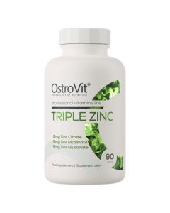 OstroVit Triple Zinc, kapsułki, 90 szt.