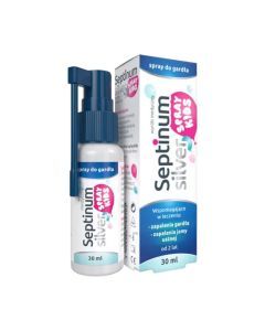 Septinum Silver spray KIDS, spray, do gardla, 30 ml