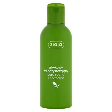 Ziaja Seria Oliwkowa, oczyszczający żel dla cery suchej i  normalnej, 200 ml