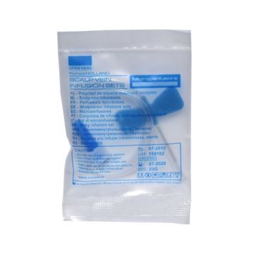 Przyrząd do wlewów dożylnych, Romed, 23G - 0,6 mm (średnica), 1 szt
