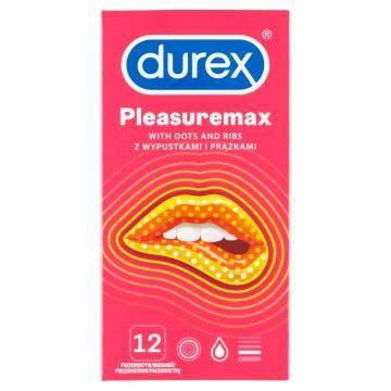 Durex Pleasuremax, prezer, 12 szt