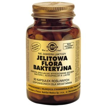 Solgar Jelitowa Flora Bakteryjna, kaps., 60 szt