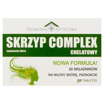 Domowa Apteczka, Skrzyp Complex Chelatowy, tabletki, 50 szt.