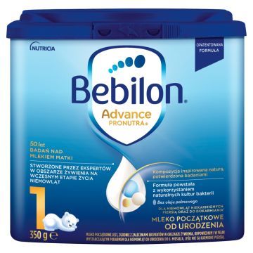 Bebilon Advance Pronutra 1, mleko początkowe od urodzenia, proszek, 350 g