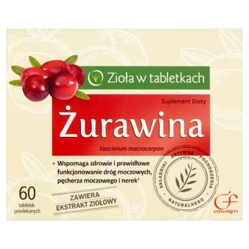 Żurawina, tabletki powlekane, 60 szt.