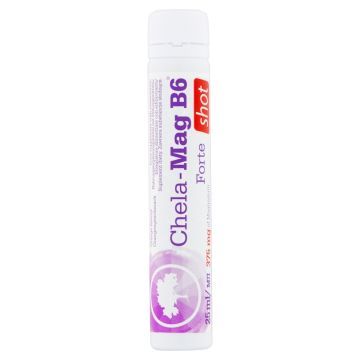 Olimp Chela-Mag B6 Forte Shot, 25 ml, plyn,pomar.,1 amp