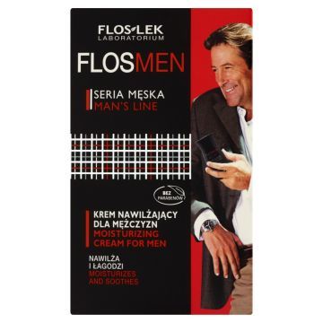 Flos-Lek Laboratorium Men, krem nawilżający dla mężczyzn, 50 ml
