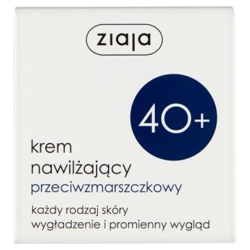 Ziaja, krem, nawilz., p/zmarszcz., 40+, 50 ml