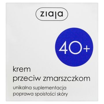Ziaja, krem, przeciw zmarszczkom, 40+, 50 ml
