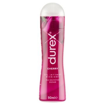 Durex Wiśniowy, żel intymny przyjemnie owocowy, 50 ml