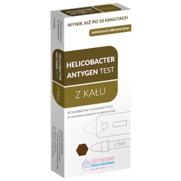 Test Helicobacter Antygen,wykr.antyg.Hel.Pylor.w kale,1szt
