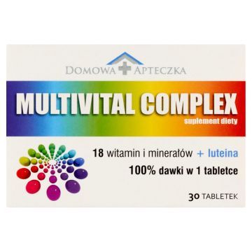 Multivital Complex, z mikroelementami, tabletki, 30 szt.
