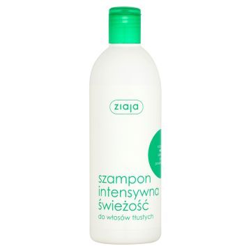 Ziaja, szamp., intens.swiezosc,wl.tluste,mieta, 400 ml