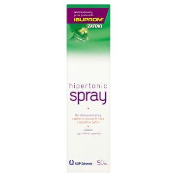 Ibuprom Zatoki Hipertonic Spray, spray, 50 ml