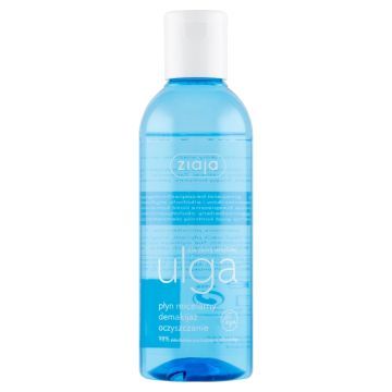 Ziaja Ulga dla skóry wrażliwej, płyn micelarny do demakijażu, 200 ml