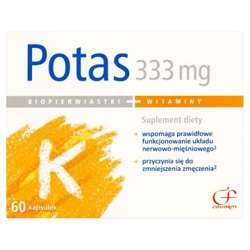 Max Potas, 333 mg, kapsułki, 60 szt. (Colfarm)