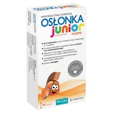 Oslonka Junior, prosz., 1 g, 10 sasz.