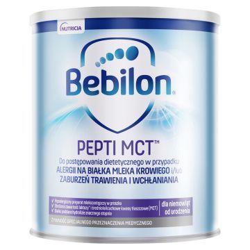 Bebilon pepti MCT, żywność specjalnego przeznaczenia medycznego, 450 g