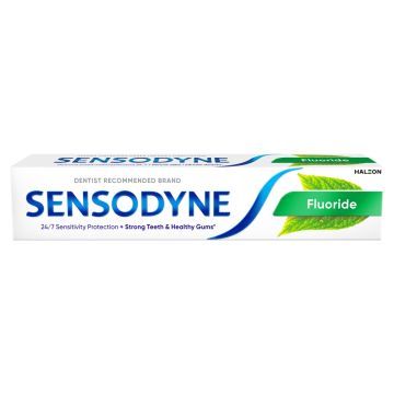Sensodyne Fluoride, pasta z fluorem do nadwrażliwych zębów o miętowym smaku, 75 ml