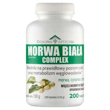 Morwa Biała Complex, tabletki, 200 szt.