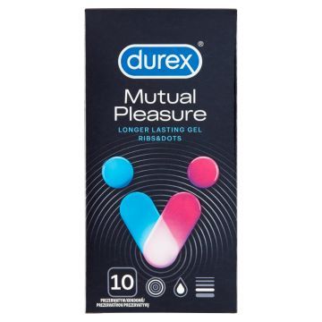 Durex Mutual Pleasure, prezerwatywy, 10 szt.
