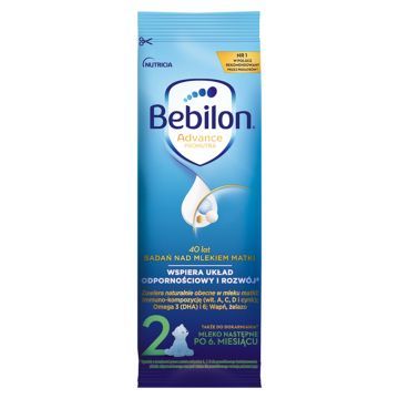 Bebilon 2 z Pronutra+, mleko następne powyżej 6. miesiąca życia, 29,4 g, 1 szt.
