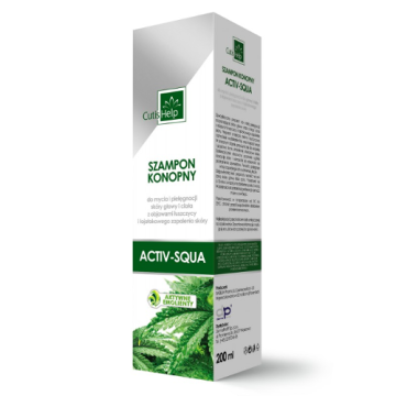 CutisHelp Szamp.Konopny Activ-Squa, piel.sk.z luszcz.,200 ml