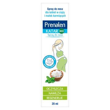 Prenalen Katar, spray do nosa, dla kobiet w ciąży, 20 ml