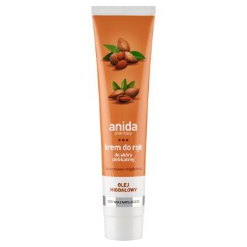Anida, krem do rąk, glicerynowo-migdałowy, 125 ml