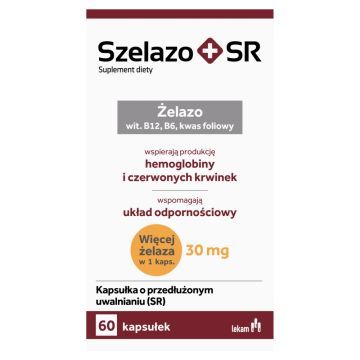 Szelazo + SR, kapsułki o przedłużonym uwalnianiu, 60 szt.