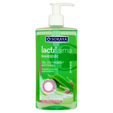 Soraya Lactissima Swiezosc, zel d/hig.int.,aloes, 300 ml