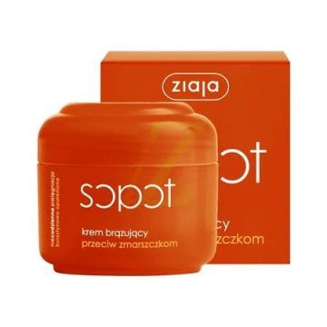 Ziaja Sopot, krem, brazujacy,  p/zmarszcz., 50 ml