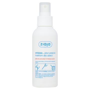 Ziaja Antybzzz, plyn, przeciw insektom, dla dzieci, 100 ml
