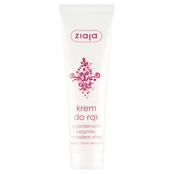 Ziaja, krem do rąk z proteinami kaszmiru i masłem Shea, 100 ml