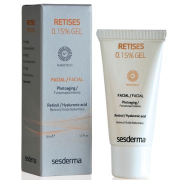 Sesderma Retises Nano, zel, 0,25%, przeciw starzeniu, 30 ml