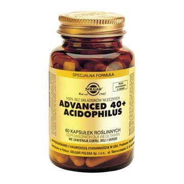 Solgar Advanced 40+ Acidophilus, kaps., 60 szt