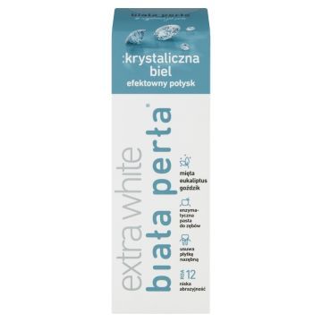 Biała Perła Plus Krystaliczna Biel, wybielająca pasta do zębów, 75 ml
