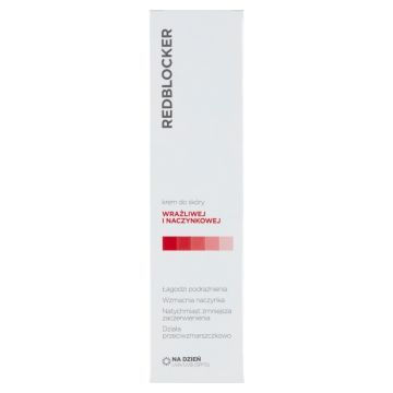 RedBlocker, krem do skóry wrażliwej i naczynkowej, na dzień, 50 ml
