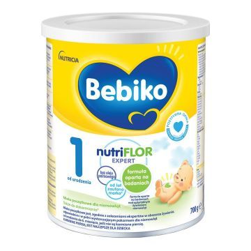 Bebiko 1 NUTRIflor Expert, mleko początkowe dla niemowląt, od urodzenia, proszek, 700 g