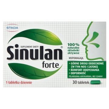 Sinulan Forte, tabletki powlekane, 30 szt.