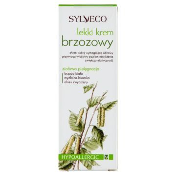 Sylveco,krem, brzozowy, lekki, 50 ml