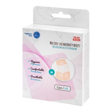 Akuku, majtki siateczkowe wielokrotnego użytku, rozmiar M, 2 szt.