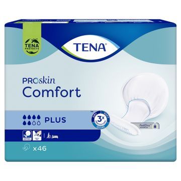 TENA ProSkin Comfort Plus, pieluchy anatomiczne, 46 szt.